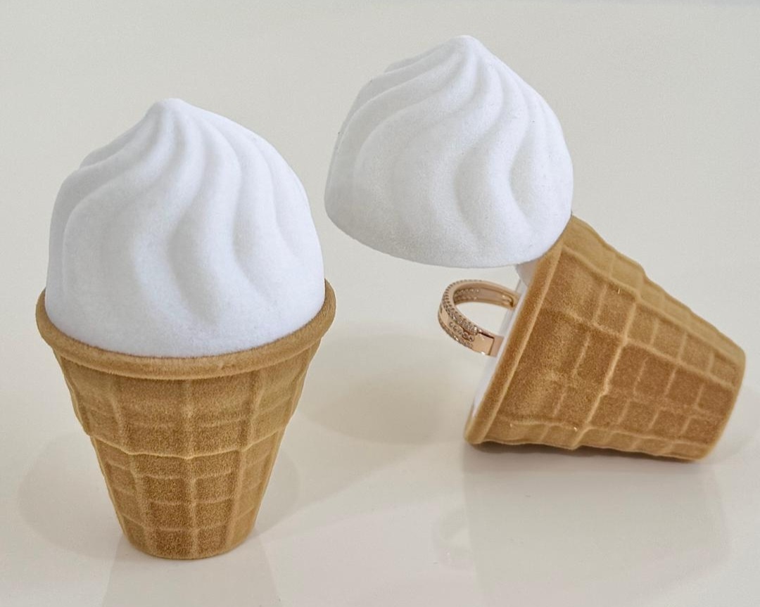 جعبه انگشتر بستنی